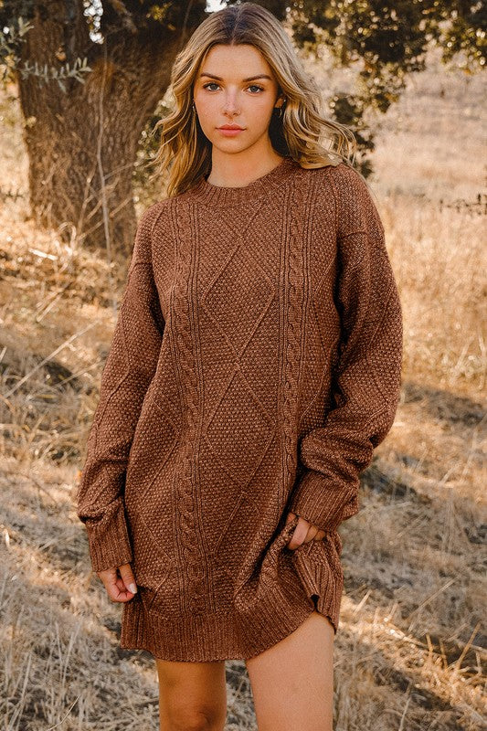 Oversized Sweater Dress