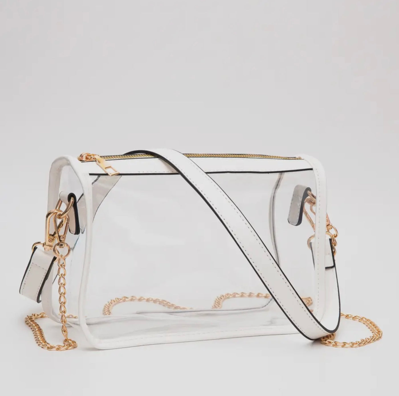 White Stadium Bag