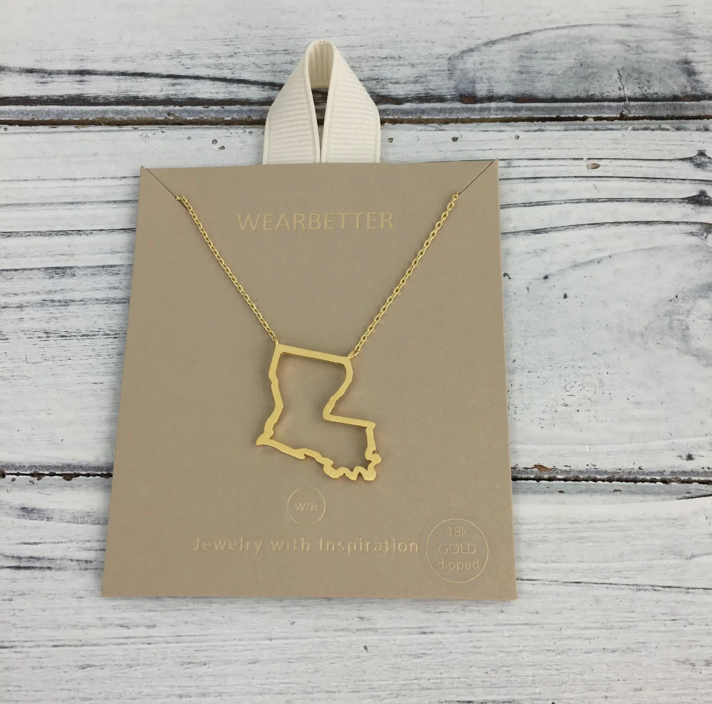 Louisiana Cut Out Necklace