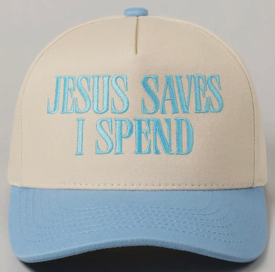 Jesus Saves I Spend Cap