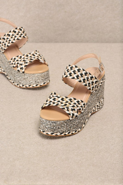Woven Platform Wedges