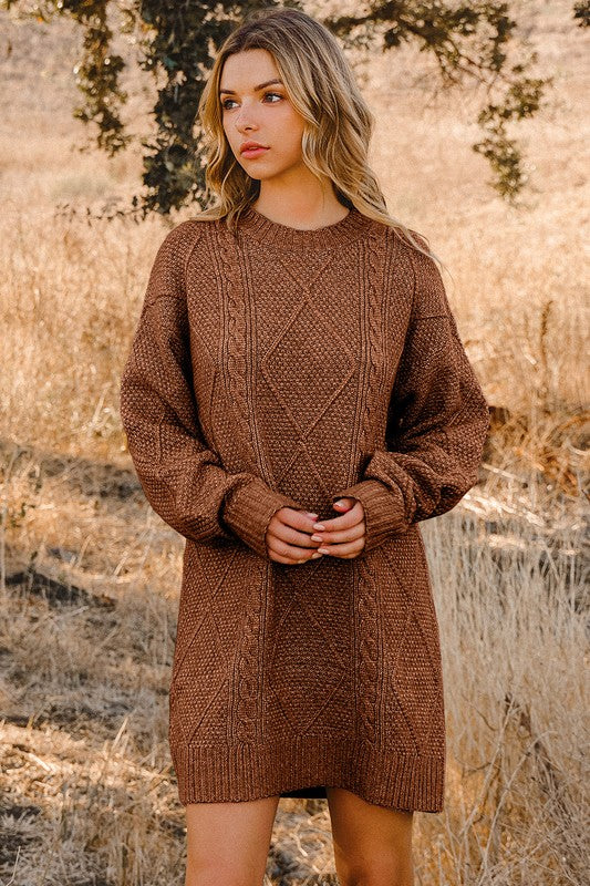 Oversized Sweater Dress