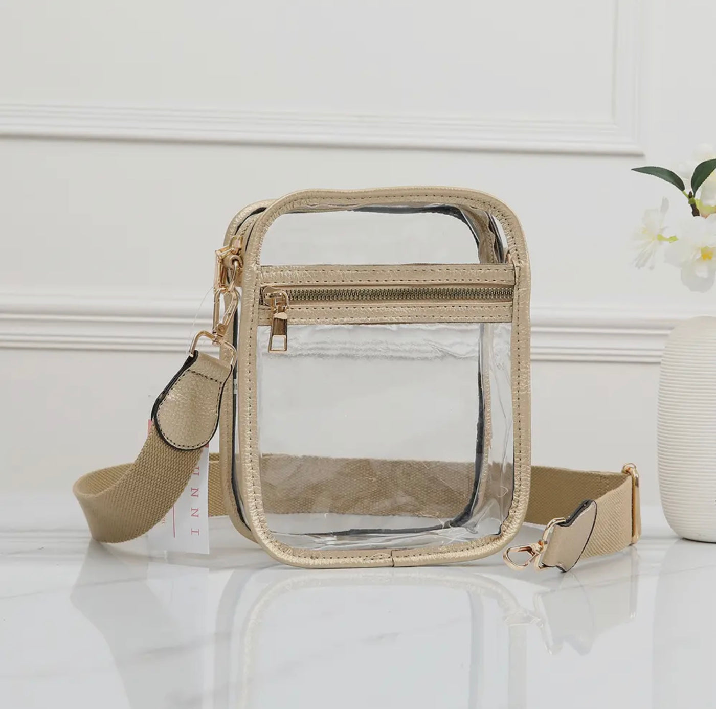 Gold Stadium Bag