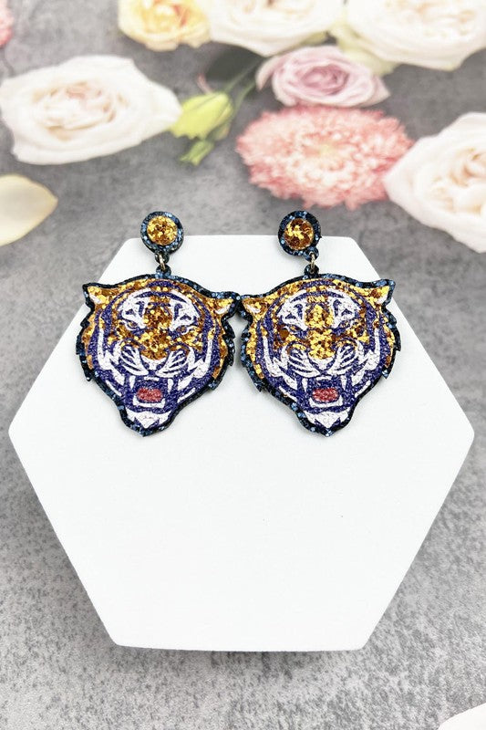 Tiger Earrings