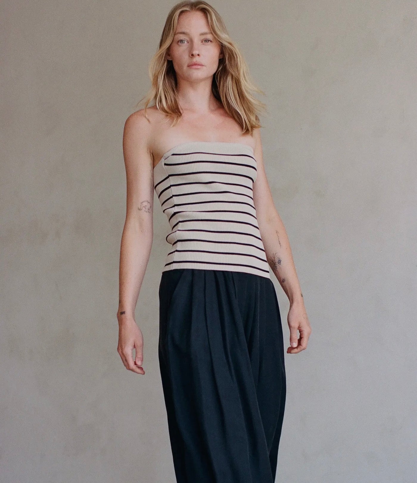 Striped Tube Top