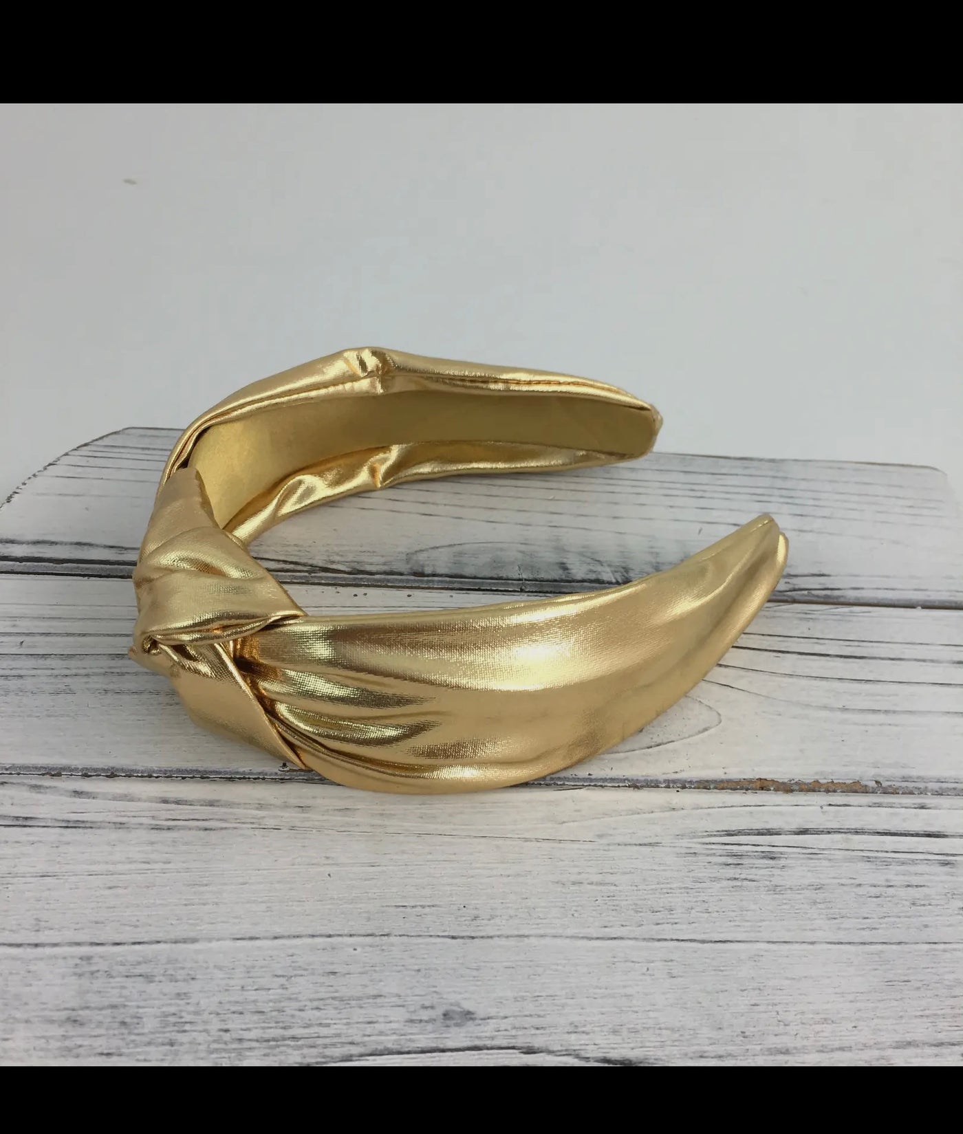 Gold Metallic Headband