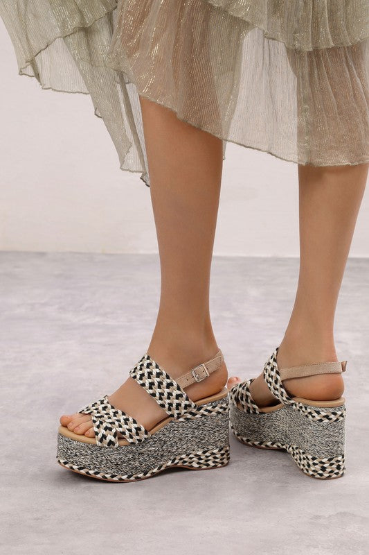 Woven Platform Wedges