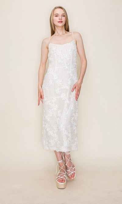 Lovely Crochet Strap Dress