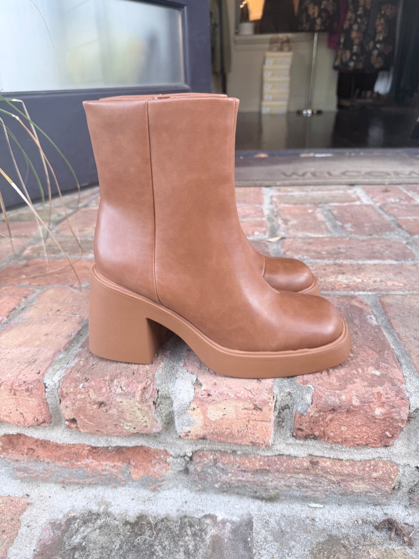 Tan Casual Boots